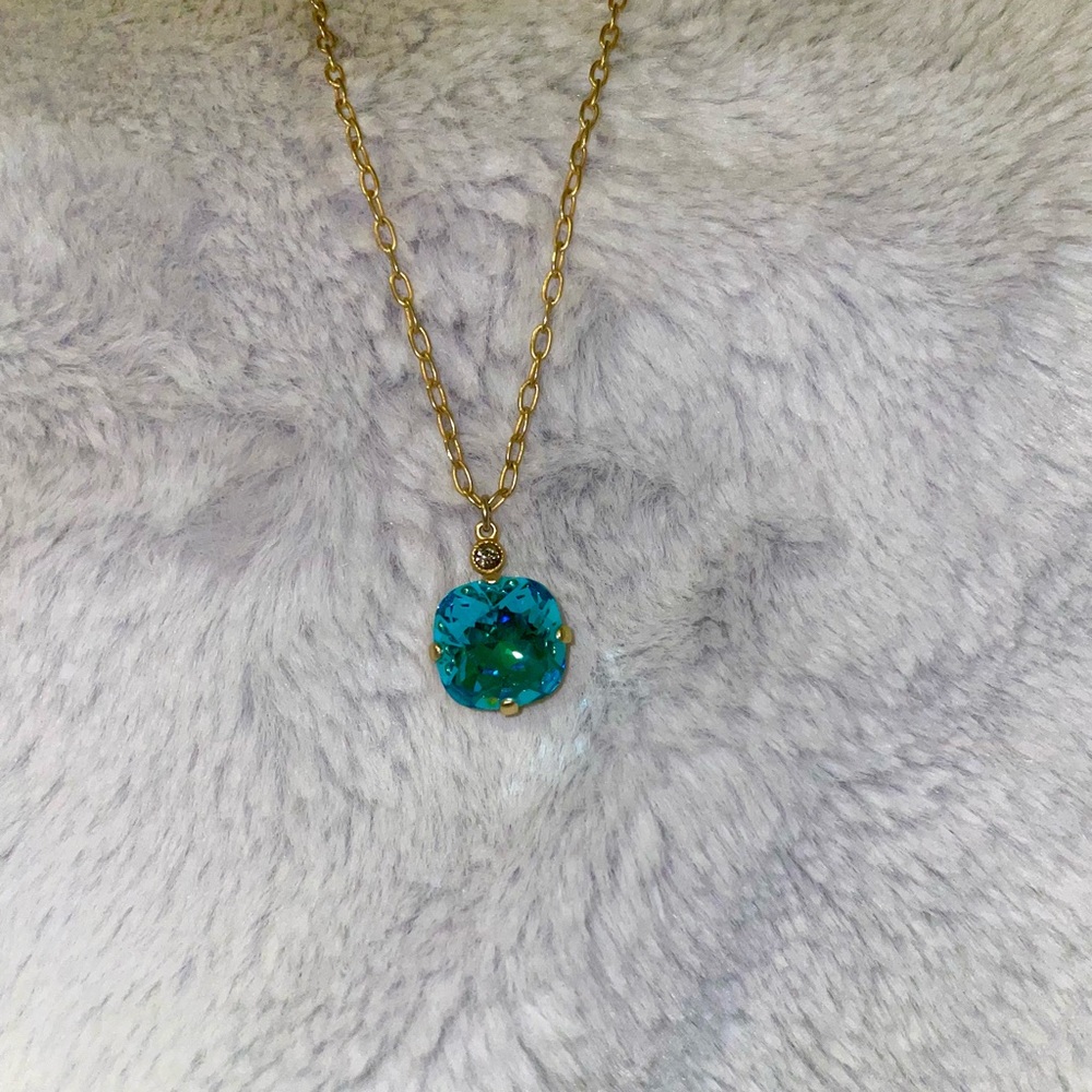 Catherine Popesco Necklace   Blue